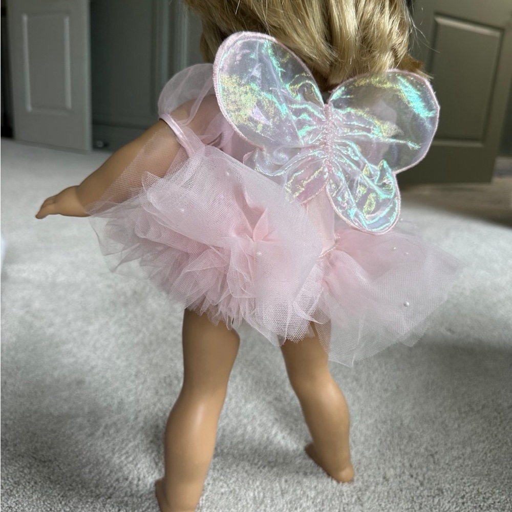 AMERICAN GIRL Kit Doll (in vintage ballerina outfit with wings) - Picture 3 of 8